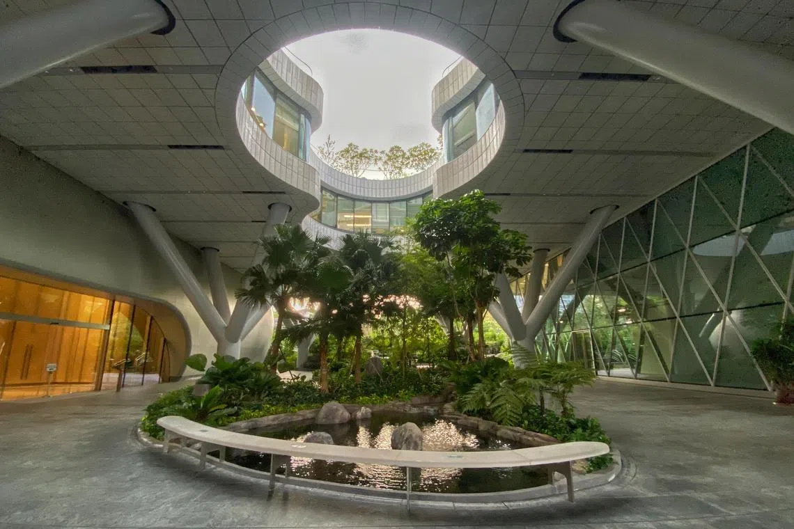 Wilmar International’s headquarters at Biopolis Road, one-north.