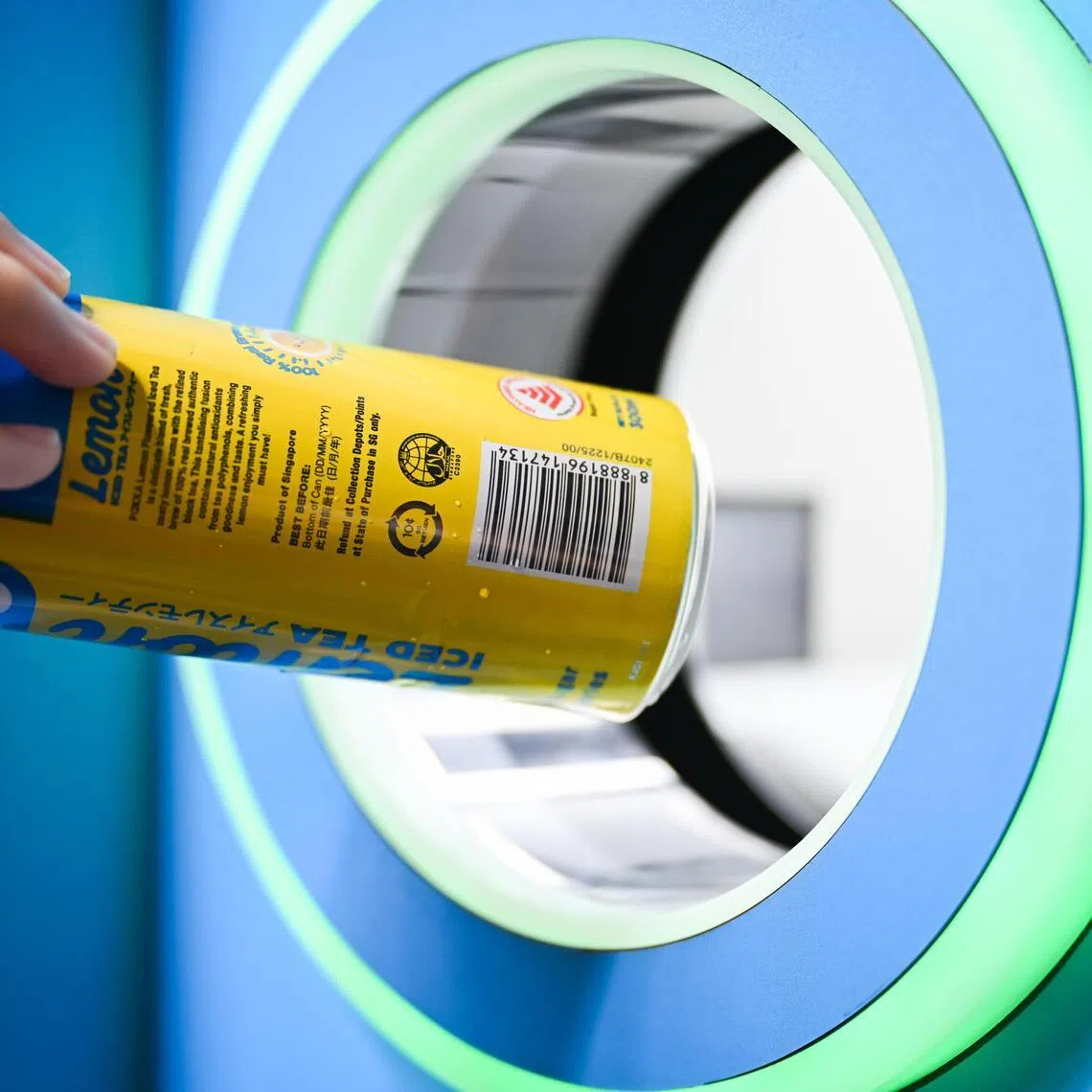 Under the scheme, consumers pay a 10-cent deposit for bottled and canned drinks that range from 150ml to 3 litres.