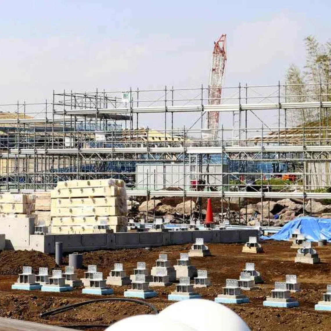 There is currently no plan in place for the large-scale use of decontaminated soil.