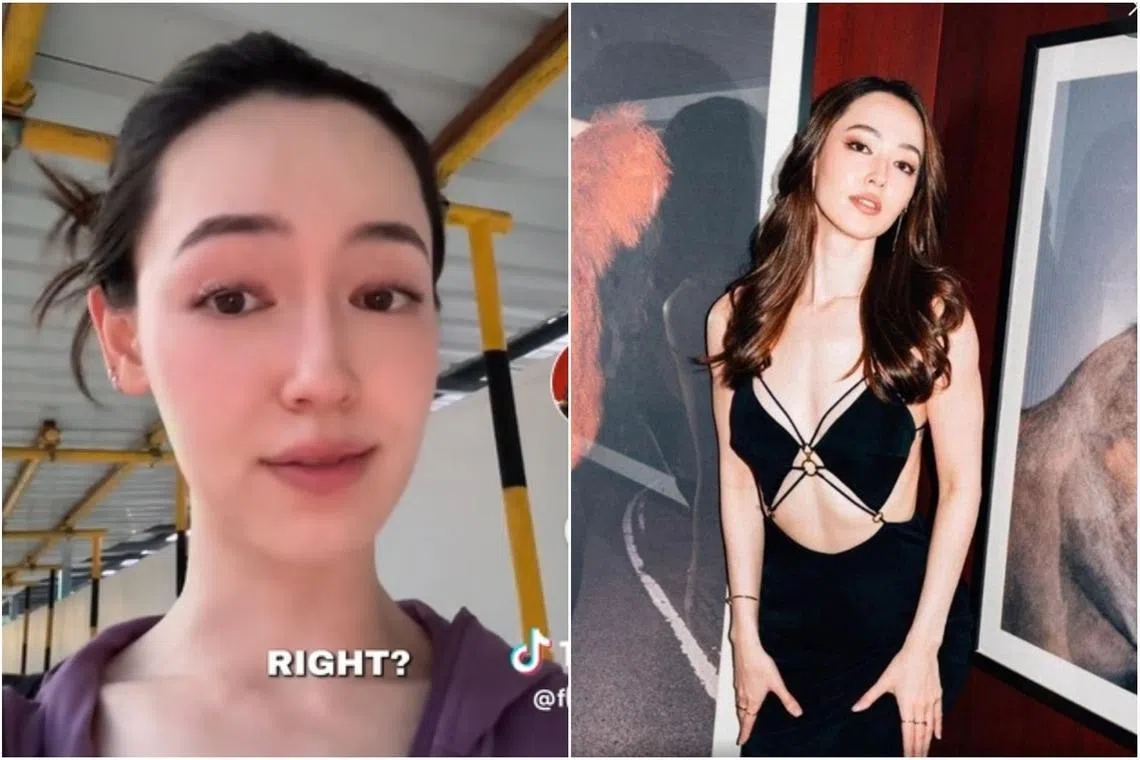 Model Fiona Fussi claims Grab driver locked her in car until she paid for wet tissue he gave her