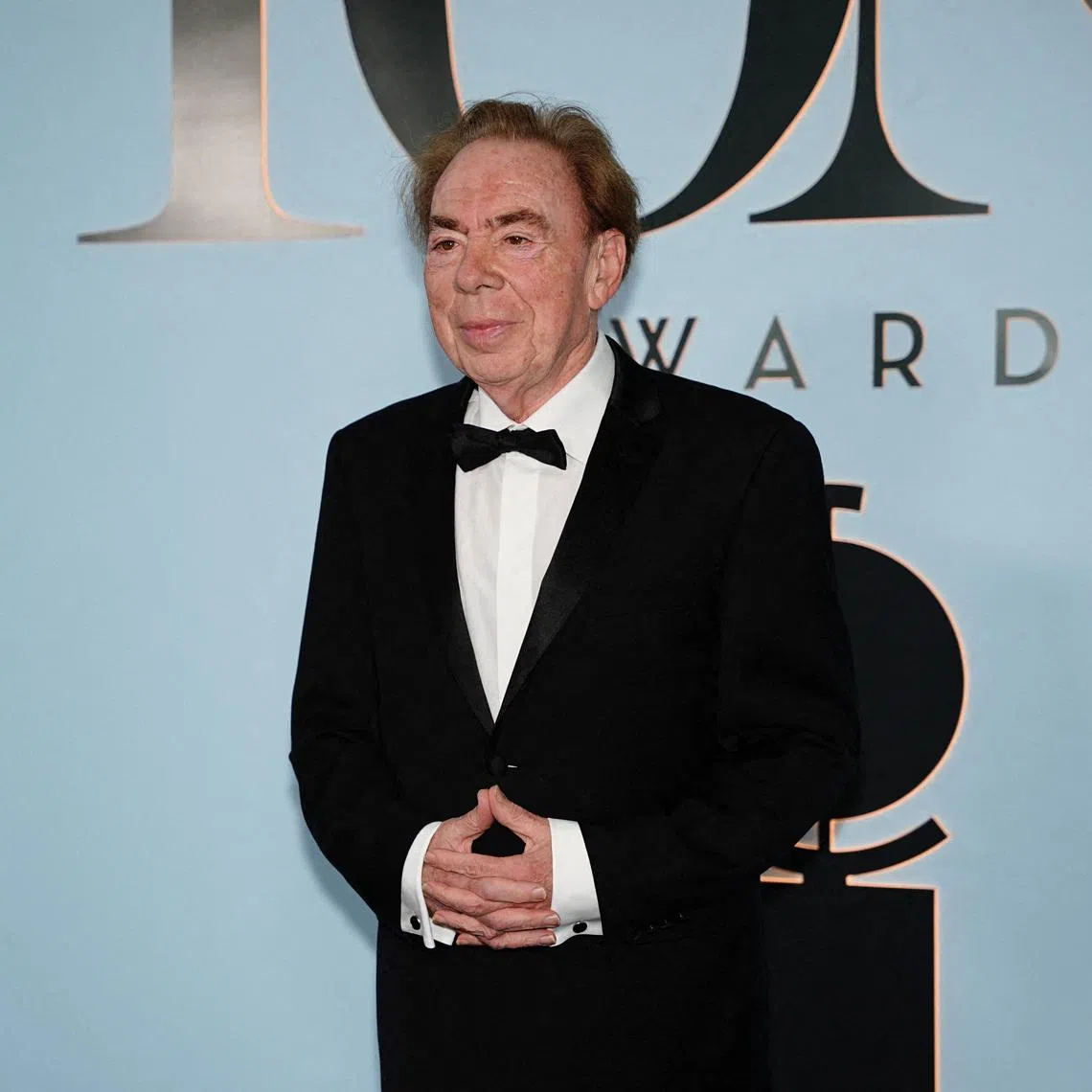 The musical was created by composer Andrew Lloyd Webber.