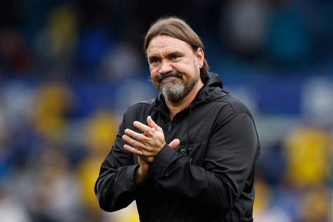 Soccer Football - Premier League - Leeds United v Brentford - Elland Road, Leeds, Britain - August 30, 2026 Leeds United manager Daniel Farke reacts after the match Action Images via Reuters/Jason Cairnduff