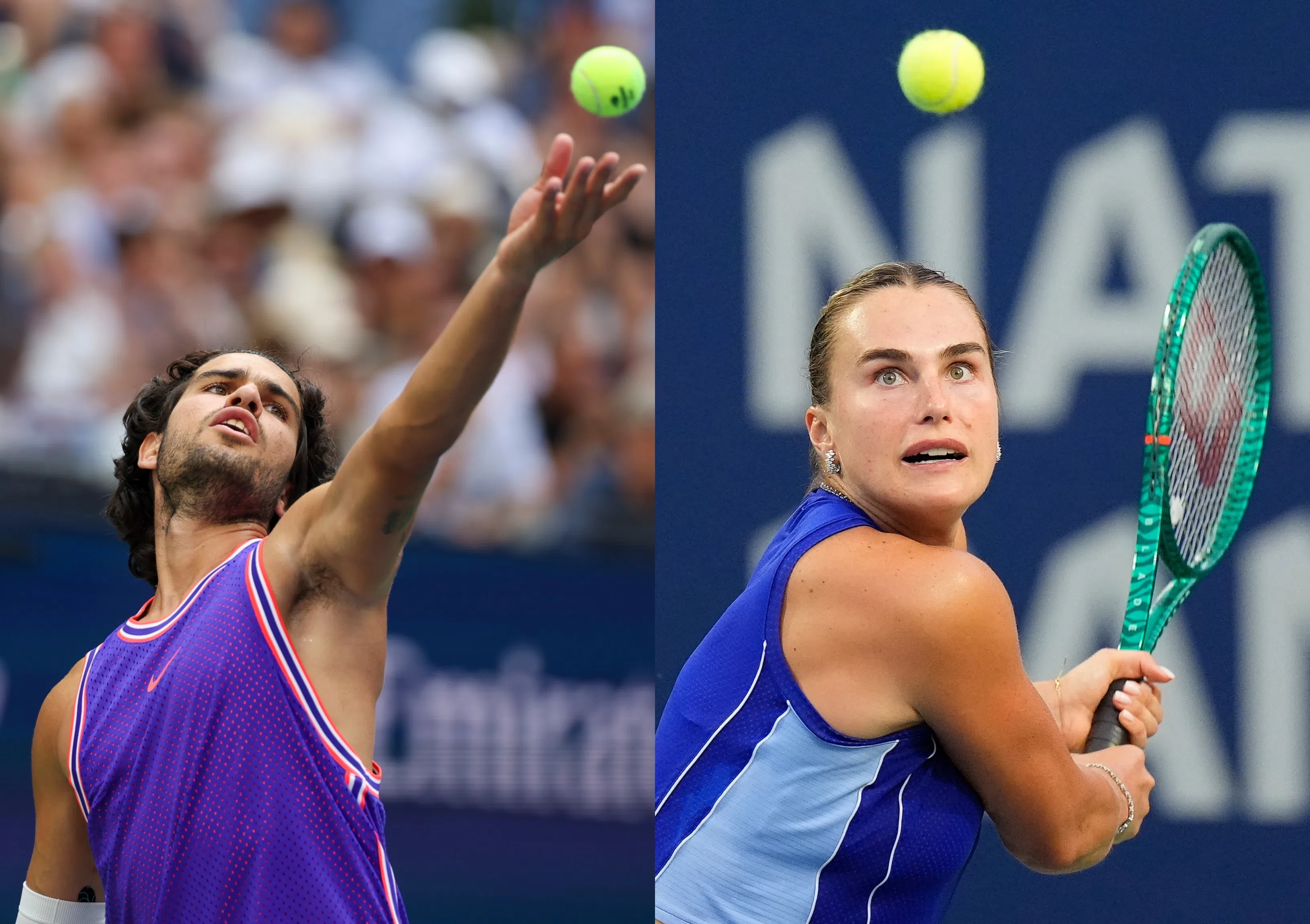 Carlos Alcaraz is the defending men’s champion, while Aryna Sabalenka is looking for a three-peat in the US Open.