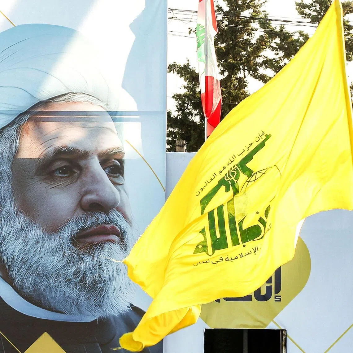 Hezbollah fighters have condemned what they consider a ridiculing of their leader, Naim Qassem, in a viral clip.
