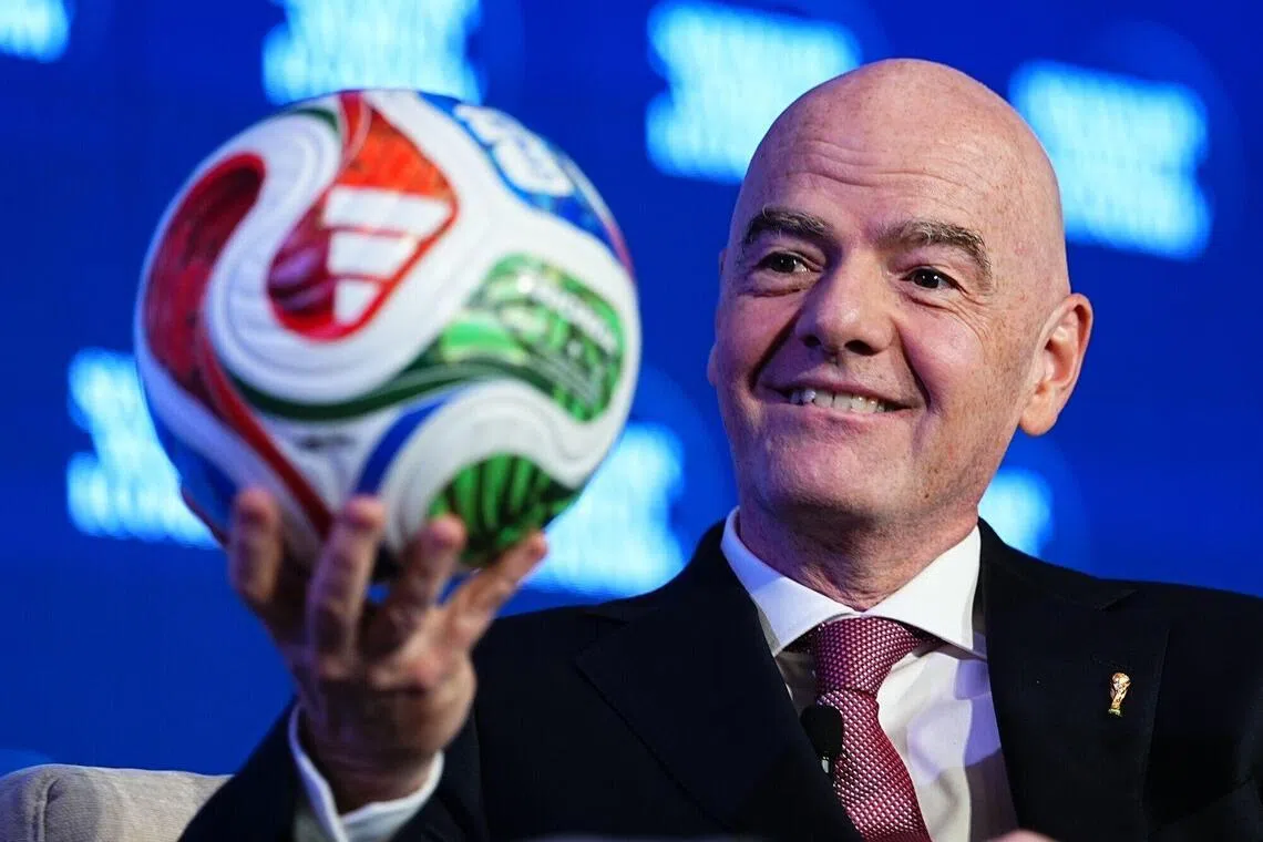 FIFA president Gianni Infantino says the World Cup - which captivates the globe - is FIFA’s only source of income every four years.