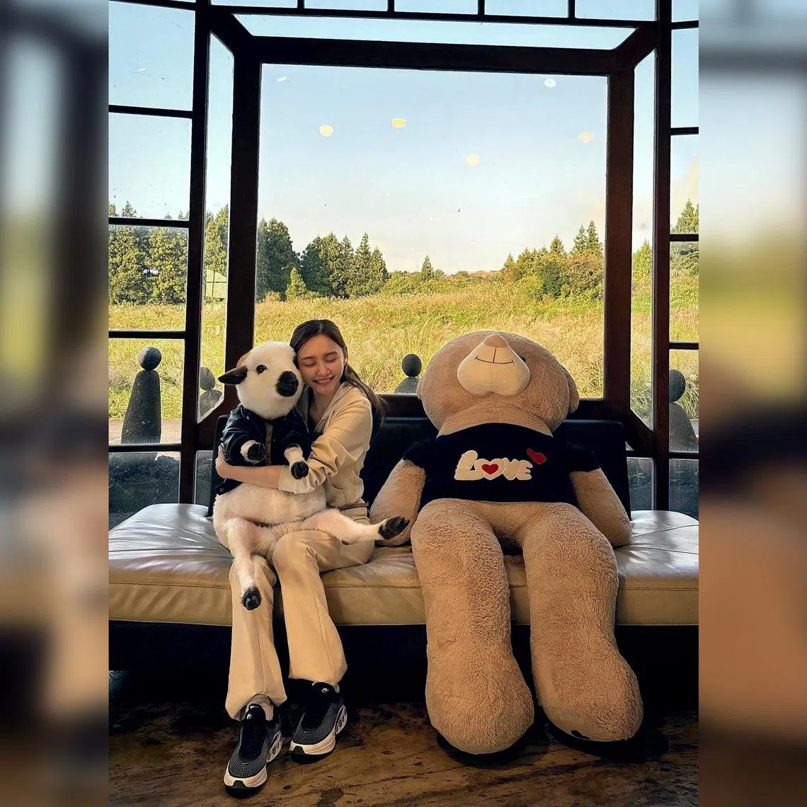 Seoul-based Singaporean media personality Elaine Wong in Jeju's Saebyeol Friends.