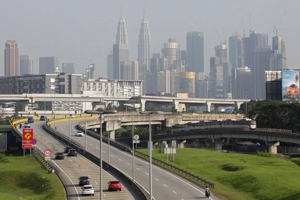 FILE PHOTO: A general view of the city, in Kuala Lumpur, Malaysia October 12, 2023. REUTERS/Hasnoor Hussain/ File Photo