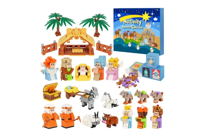 Nativity Block Set Advent Calendar