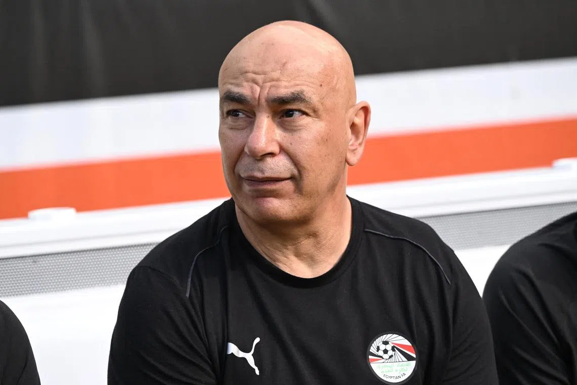 Soccer Football - International Friendly - Brazil v Egypt - Huntington Bank Field, Cleveland, Ohio, U.S. - June 6, 2026 Egypt coach Hossam Hassan before the match IMAGN IMAGES via Reuters/Ken Blaze