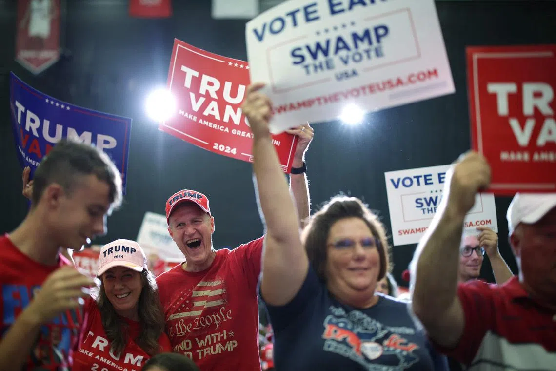 Election law experts of all political stripes are largely in agreement so far that such challenges are likely to fail, especially if Vice-President Kamala Harris swiftly locks up the nomination following Mr Biden’s endorsement.