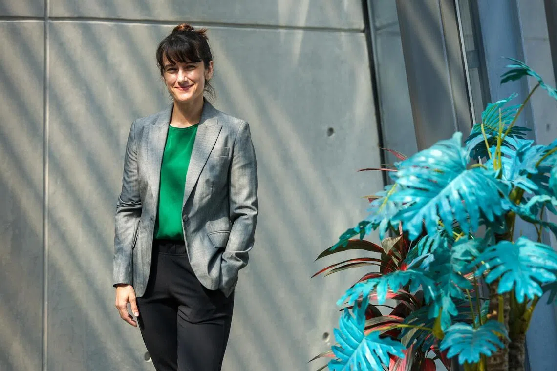 Meteorological Service Singapore Deputy Principal Research Scientist Thea Turkington at the Centre for Climate Research Singapore in Tai Seng on Mar 20.