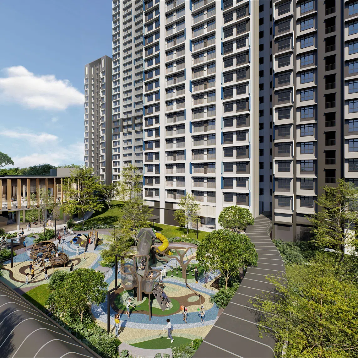 Berlayar Residences on the former Keppel Club site was among the projects that garnered significant public interest before sales began.