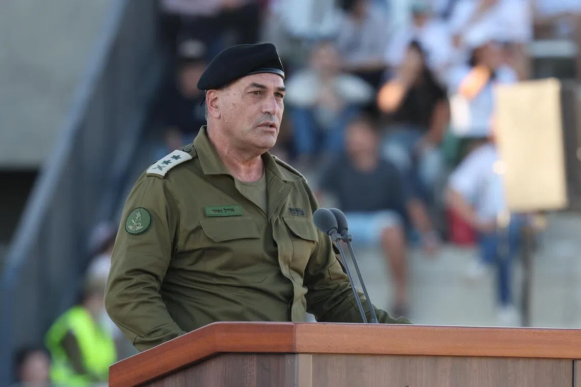 Israel Defence Forces chief Eyal Zamir said that “any threat directed at our troops or the Israeli civilians will be struck immediately and eliminated”.