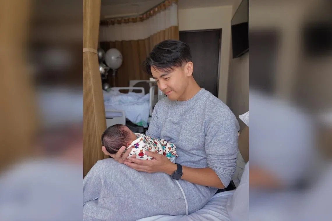 Derrick Hoh welcomed his second daughter on Feb 27.
