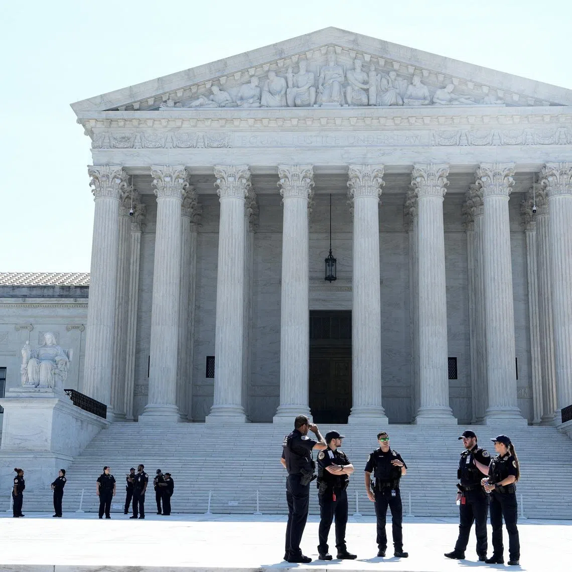 The US Supreme Court has a 6-3 conservative majority that includes three Trump appointees.