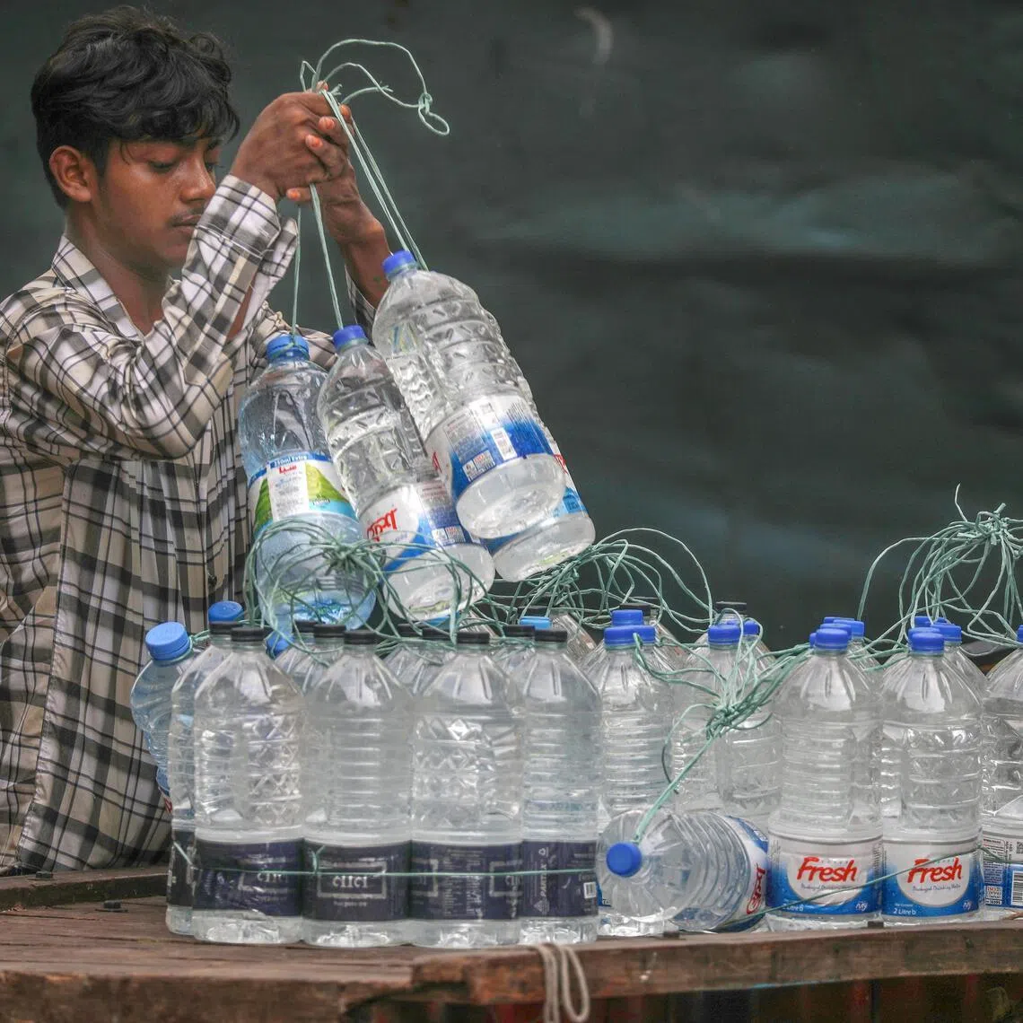 A severe heatwave is sweeping across Bangladesh, with temperatures hitting 40 deg C in some areas.