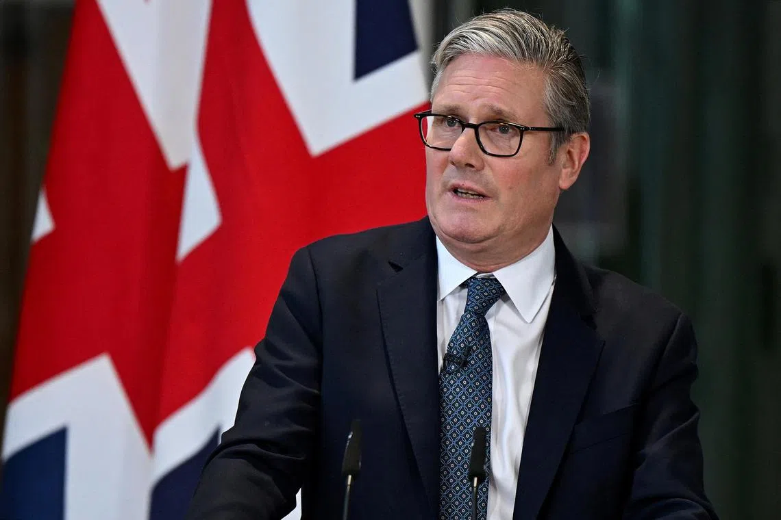 The figures add to problems faced by British PM Keir Starmer and his government as it battles global uncertainty over US tariffs and elevated inflation.