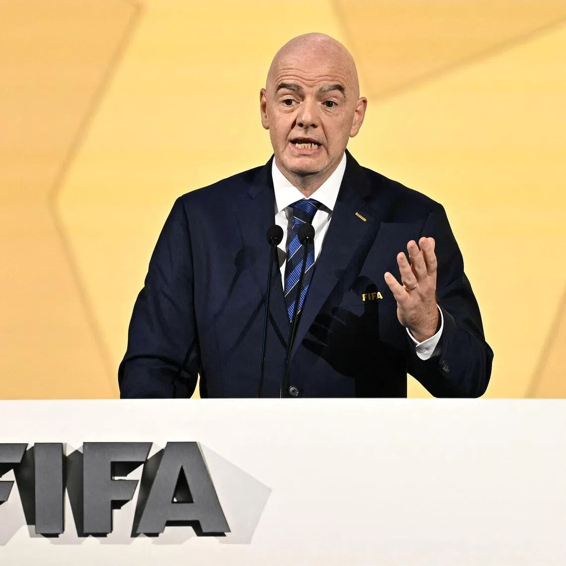 FIFA previously denied reports in the British media that its embattled president, Gianni Infantino, had promised Morocco the final in exchange for political support.