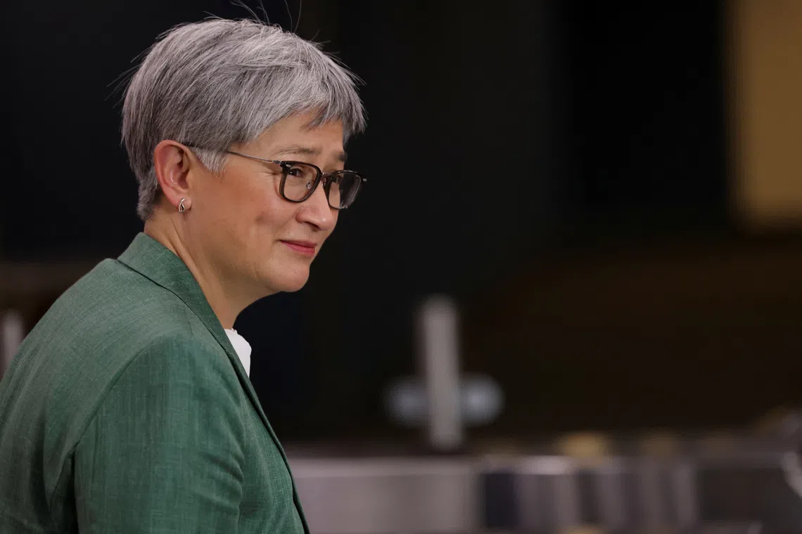 Minister for Foreign Affairs of the Commonwealth of Australia Penny Wong attends the 79th United Nations General Assembly at U.N. headquarters in New York, U.S., September 24, 2024.  REUTERS/Caitlin Ochs