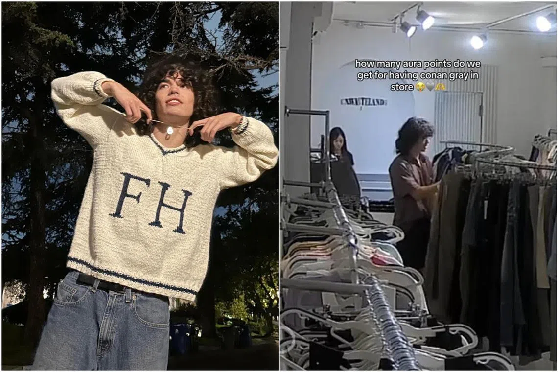 In response to questions in the comment section, the store said the singer-songwriter bought a belt and button-up shirt.