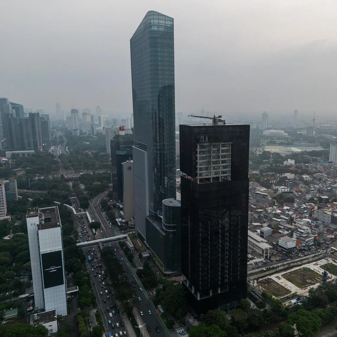 On June 18, the level of PM2.5 pollutant reached around 11 times higher than the safety limit set by the World Health Organization.