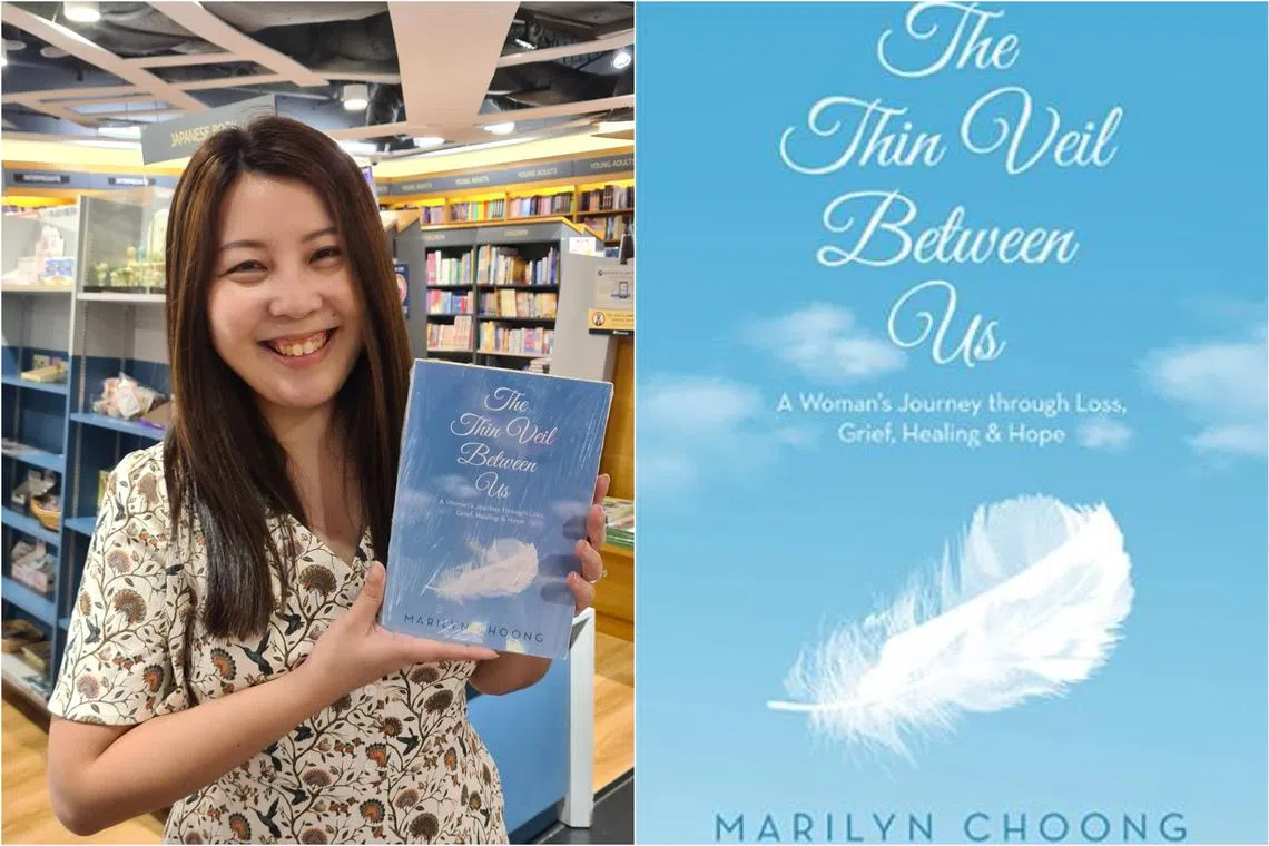 Best-selling author Marilyn Choong's The Thin Veil Between Us reached No. 1 on The Straits Times' bestsellers list in the non-fiction category. 