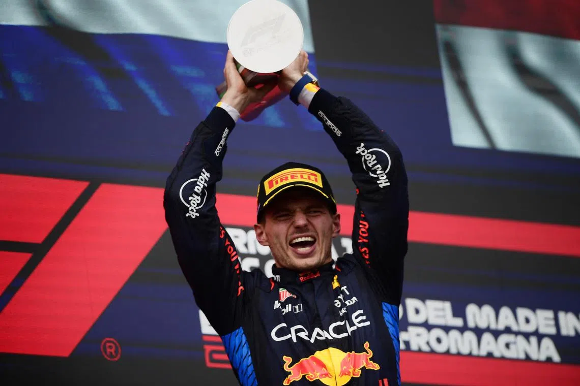 Verstappen wins two races in one day | The Straits Times