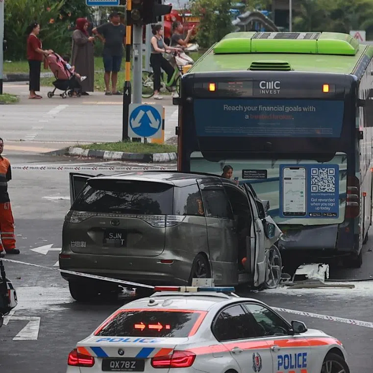 Several reported traffic accidents in the last 16 months have been found to involve the use of drugs, including an incident in Punggol on May 13, 2025.