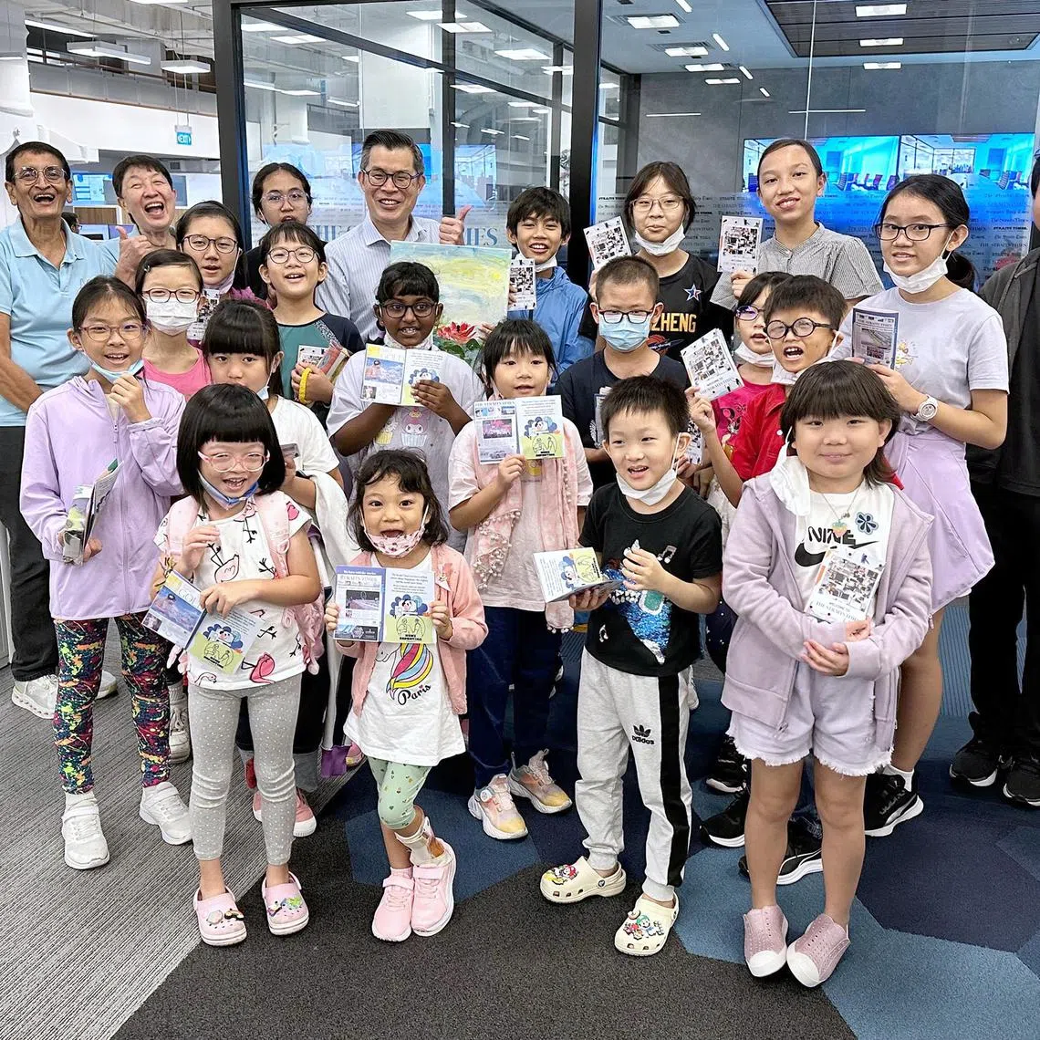 Children from Arc Children’s Centre touring SPH.