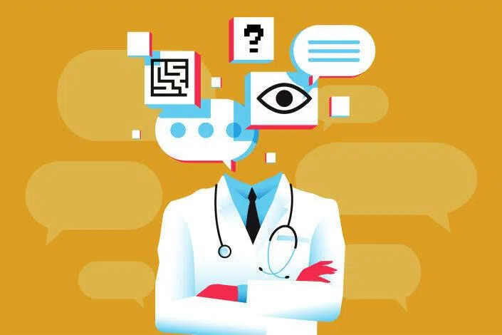 More people are drawn to chatbots for medical advice because they come across as more patient and empathetic than human physicians, says the writer. 