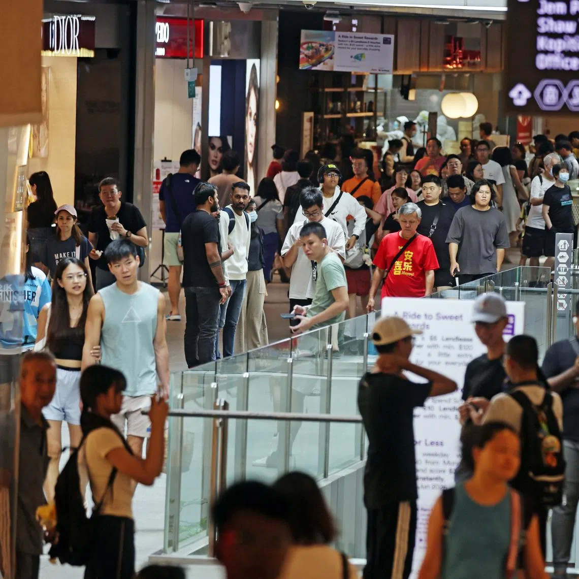 The estimated total retail sales value in Singapore in May stood at $4.5 billion.