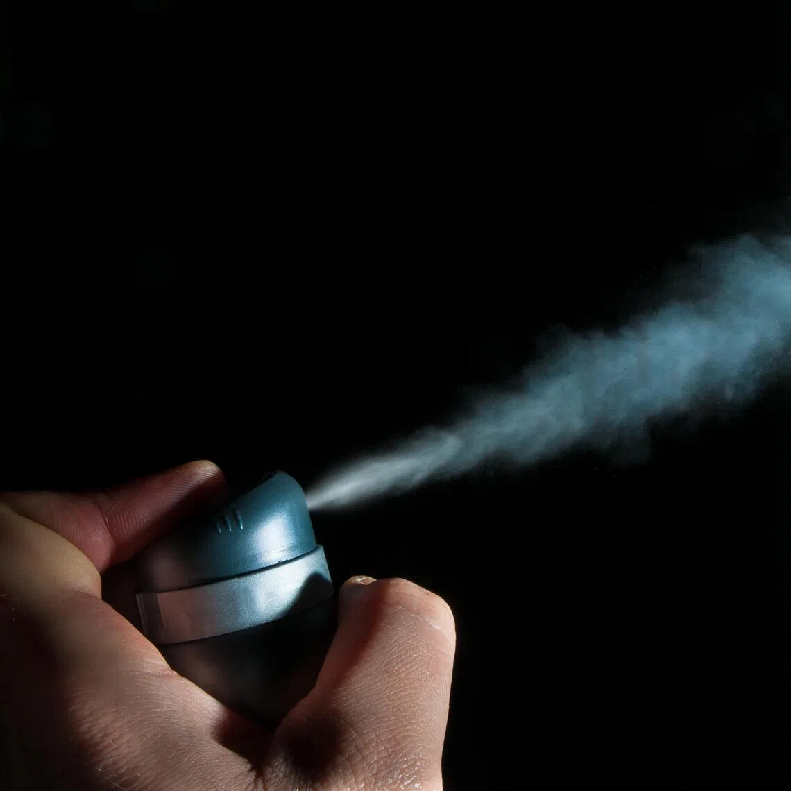 The substance is believed to be bear repellent spray.
