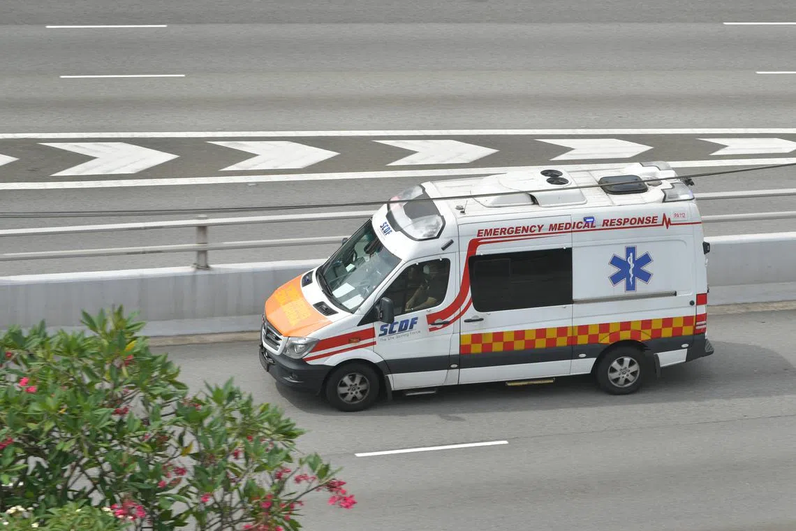 SCDF received nearly 750 ‘995’ emergency medical services calls a day on average in the first week of December.