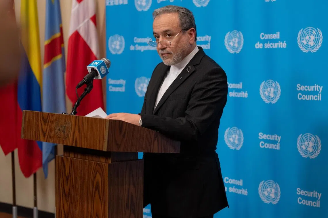 Iran Foreign Minister expects US answer on Sept 29 on plan to open Hormuz