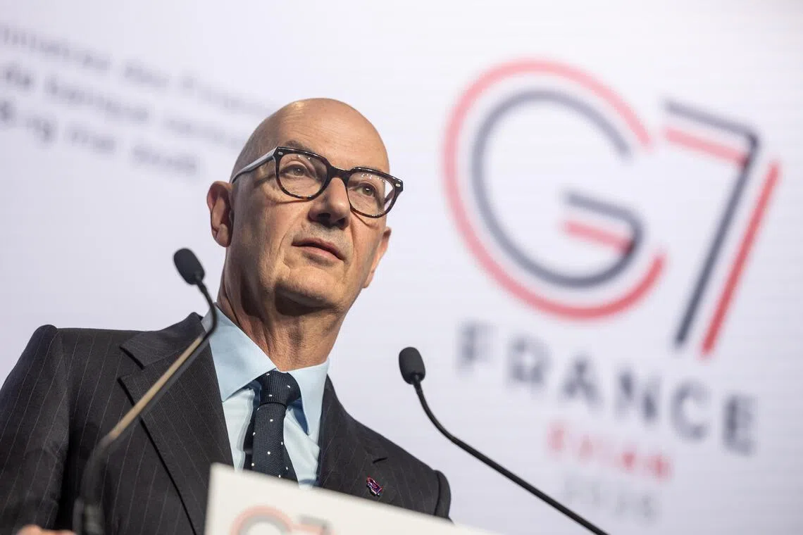 G-7 finance ministers vow cooperation to face ‘heightened risks’