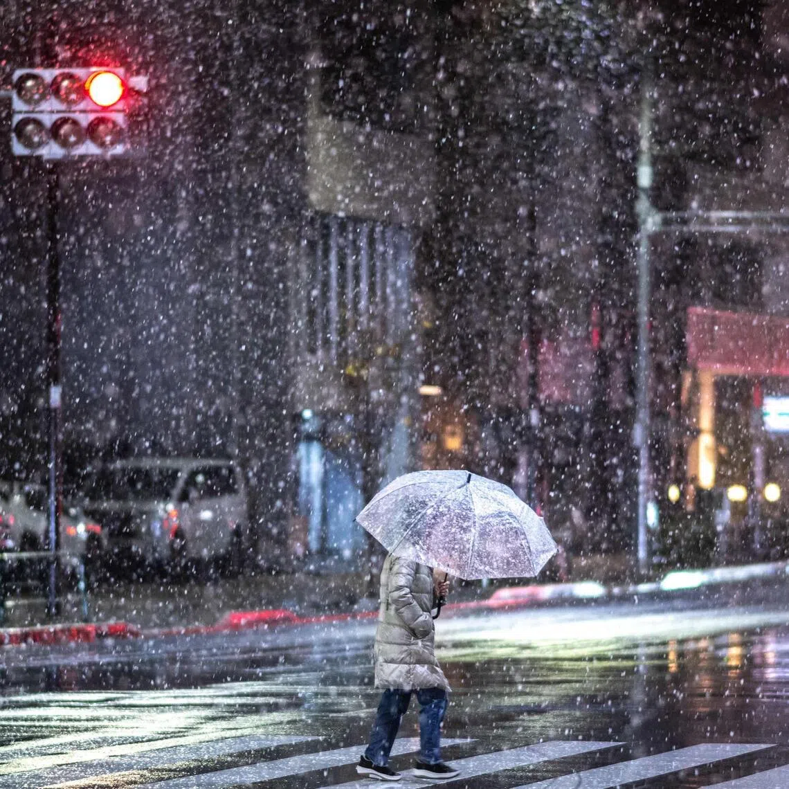 The Japan Meteorological Agency urged caution for violent winds, storm surges, landslides and flooded rivers.