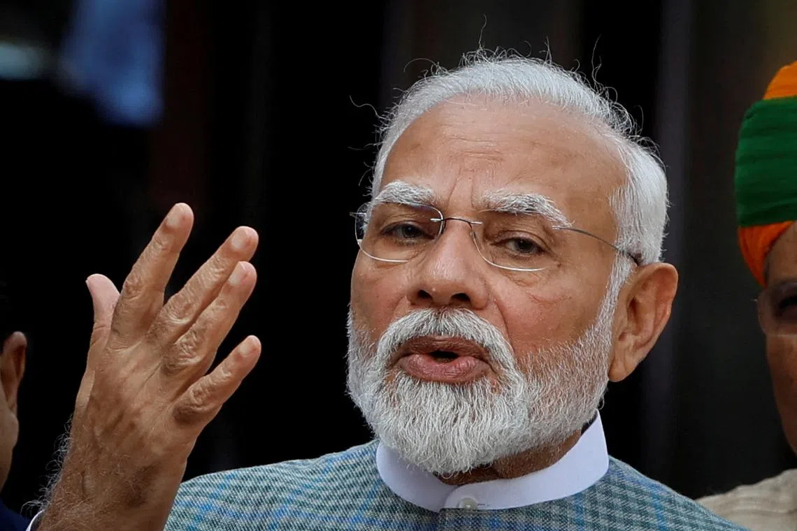 Surveys suggest Indian PM Narendra Modi remains popular after a decade in power and will likely win a third term.