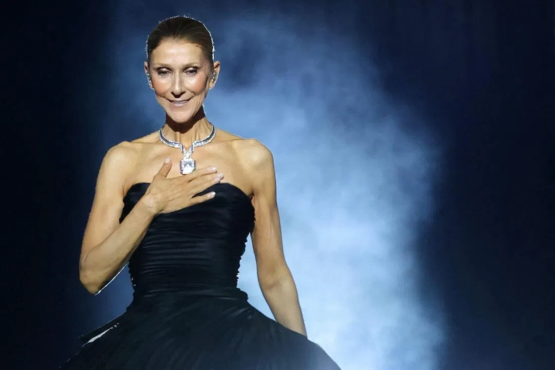 Singer Celine Dion makes long-awaited, emotional return to stage in Paris