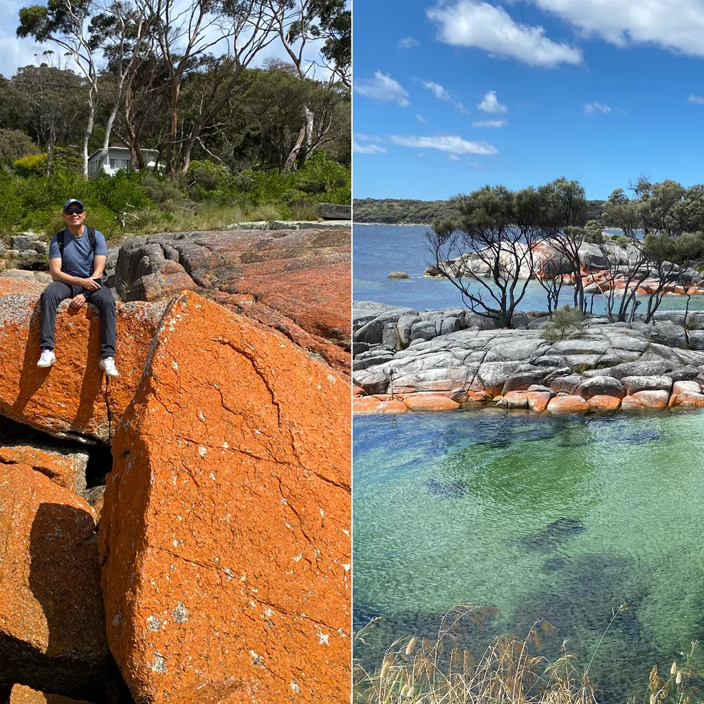 At Bay of Fires, Kok Chuen Chiat experienced Tasmania at its wildest and most beautiful. 