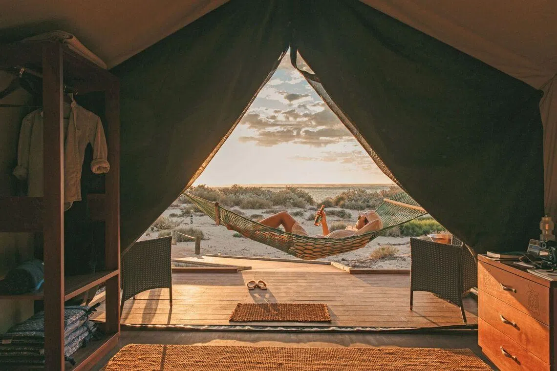 Sal Salis, safari-style tents, Ningaloo Reef
