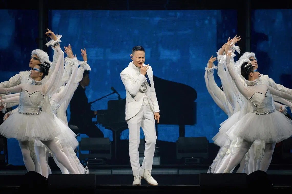 Hong Kong superstar Jacky Cheung returned to the Singapore Indoor Stadium with six shows as part of his 10th concert tour.