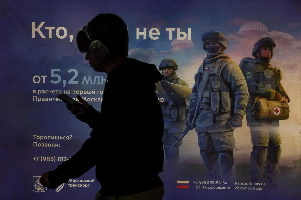 Russians fear Putin will send them to war once election is over