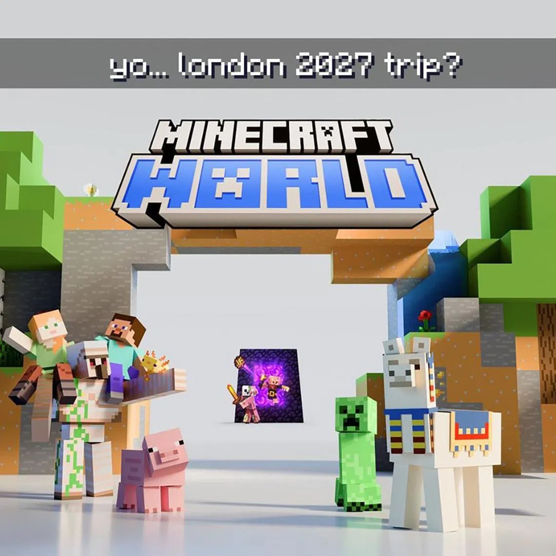 New theme park Minecraft World is set to open in Britain in 2027.