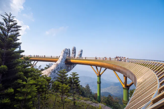 Best short trips from Singapore: Ba Na Hills Golden Bridge 