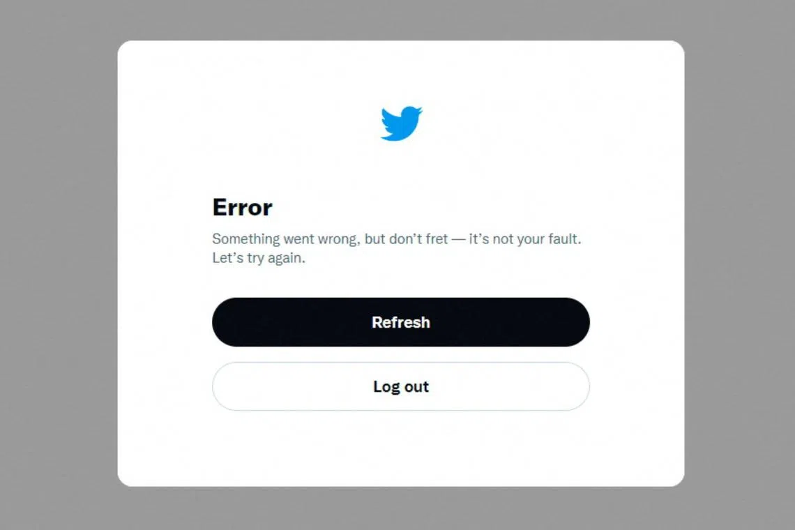 Thousands of Twitter users were unable to access their accounts on Dec 28, 2022.