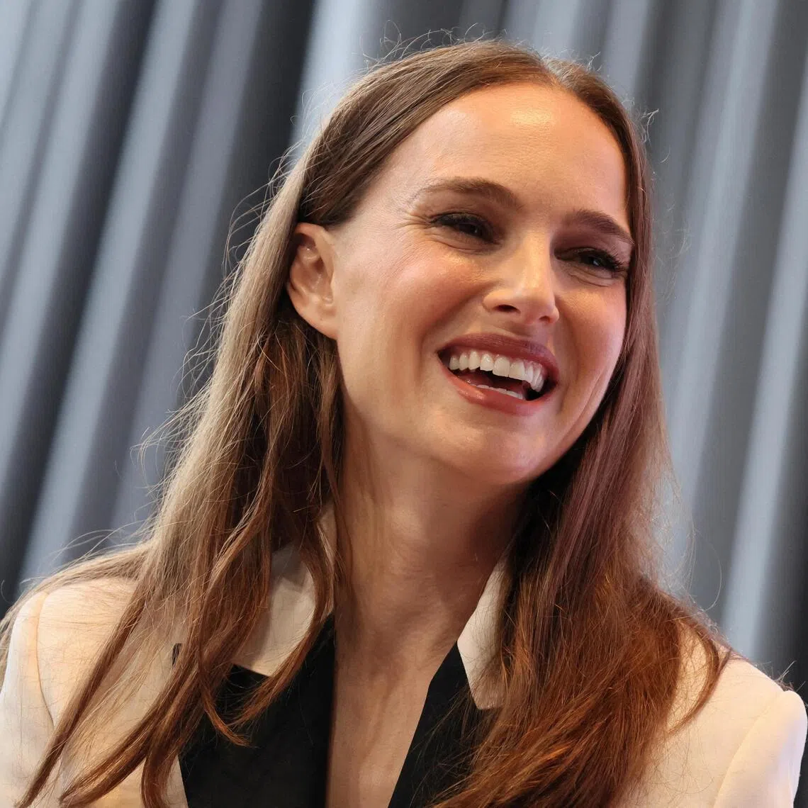 Natalie Portman is expecting a child with her partner, French music producer Tanguy Destable. She shares two children with former husband and choreographer Benjamin Millepied.
