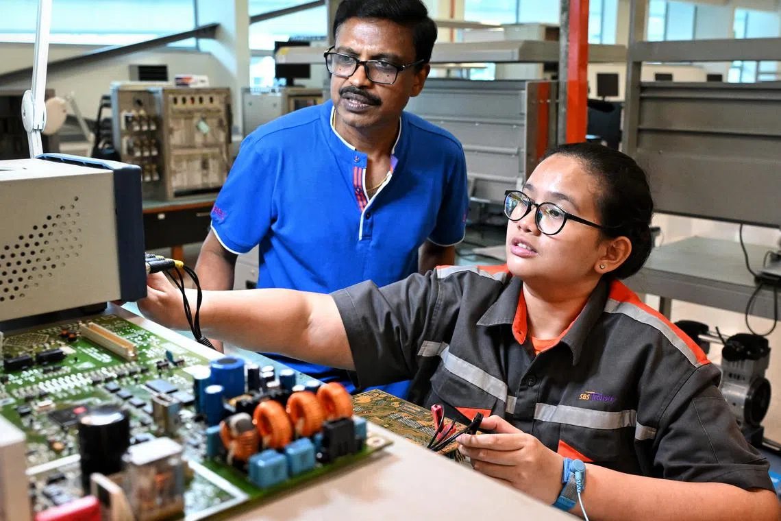 ST20240903_202428800738 Kua Chee Siong/ vcenable03/ Launch of Enabling Pathway Programme to support students with disabilities studying engineering courses at ITE. Tour of Sengkang Rail Depot, Viewing of new inclusive technology for persons with disabilities, Training simulator.