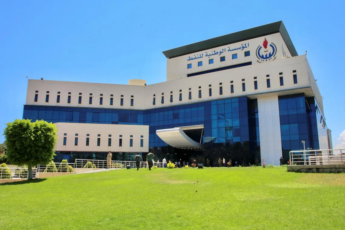 FILE PHOTO: General view of the Libyan state National Oil Corporation (NOC) in Tripoli, Libya July 14, 2022. REUTERS/Hazem Ahmed/File Photo