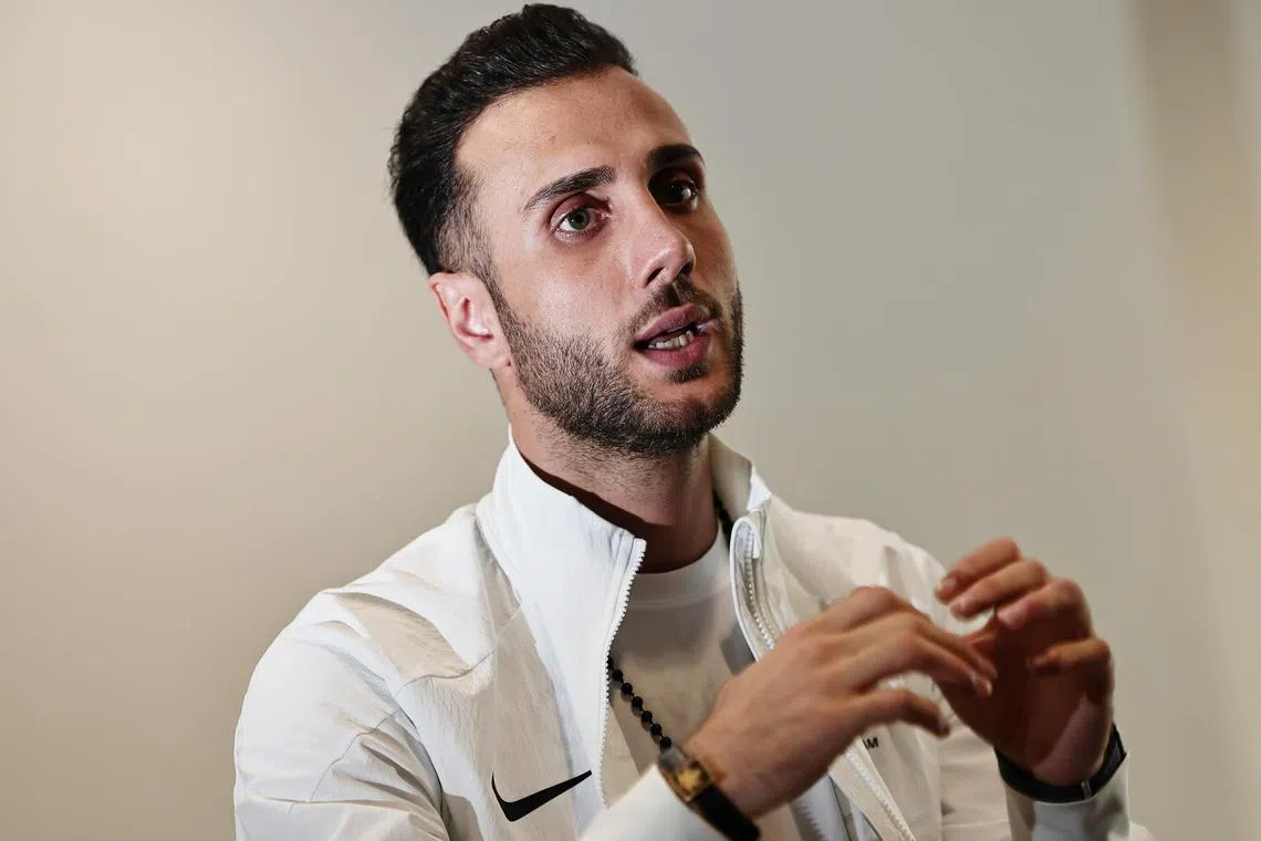 Hadi Tiranvalipour was a member of the Refugee Olympic Team at the Paris Olympics after leaving Iran in 2022.