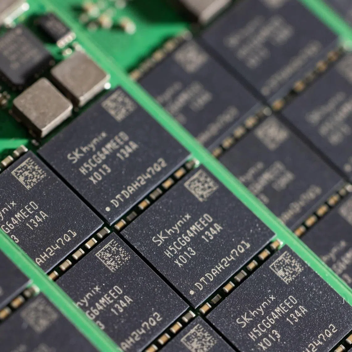 President Trump said the US will impose a tariff of about 100 per cent on semiconductors imported from countries not producing in the US or planning to do so.